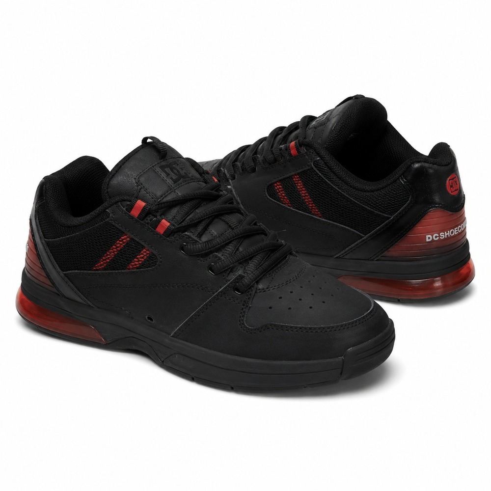 DC Shoes Star Wars Skate Sneakers 10 Black Red Imperial Galactic Empire Chunky